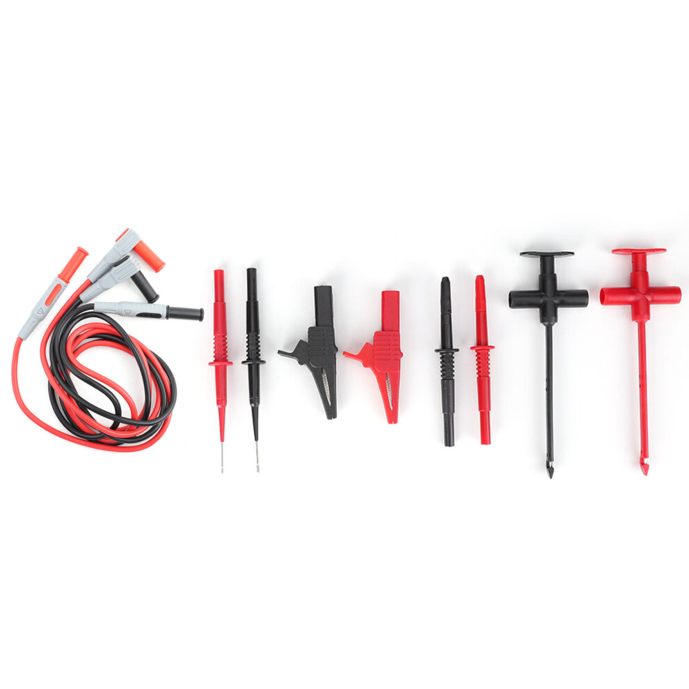 Electronic Test Lead Kit Multimeter Probe Clip Set