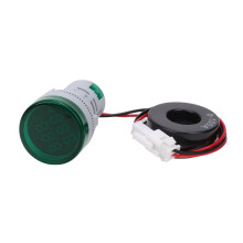 Runder Digitaler AC-Spannungs-/Stromindikator (Grün)