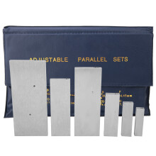 6 St. Stahl-Parallelblock verstellbar 3/8~2-1/4in