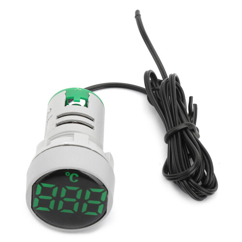 LED-Digital-Thermometer AC 50-380V -20 bis 199C grün 1