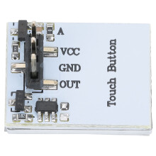 (Red) 2x HTTM 2,7V-6V Kapazitiver Touch-Schalter (Rot)