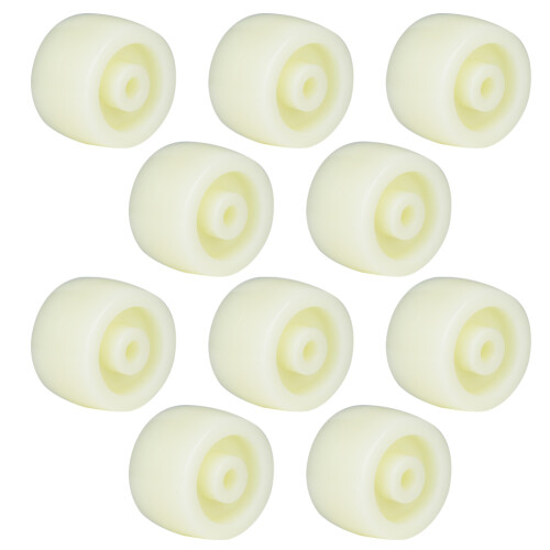 10x Nylon-Radcaster 1,5" 40KG Traglast