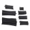 200 Stk. Schrumpfschlauch Schwarz 2:1 10,4MPa 70-110C 2