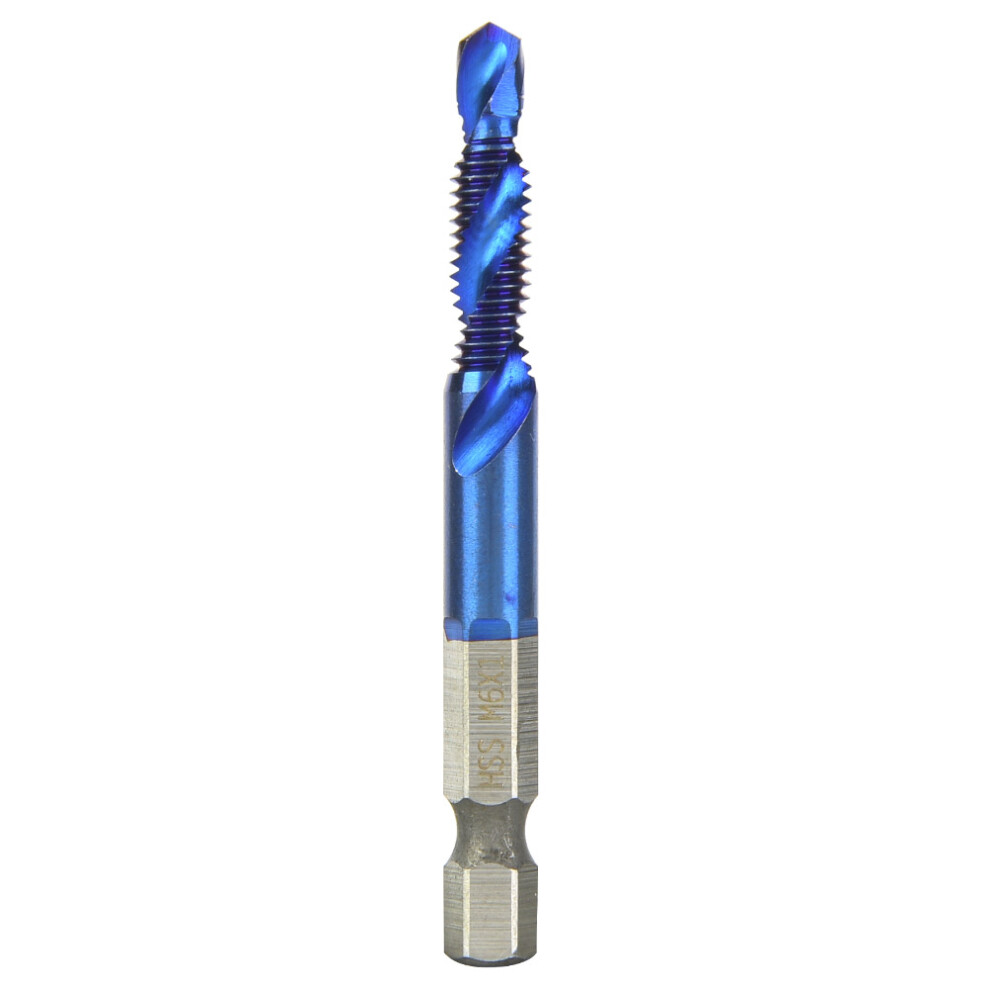 Hss Blue 6.35Mm Hex Shank Tap M6 323163194967