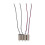 4x DC 3,7V 44000U/min 10x20mm Mikro-Roboter-Motor 1