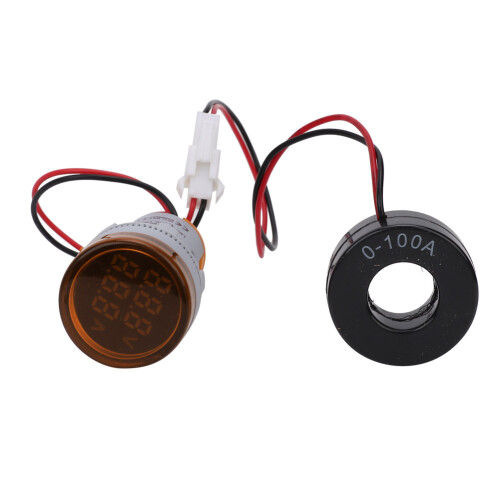 Digitaler AC-Spannungs-/Stromindikator (Gelb) 1