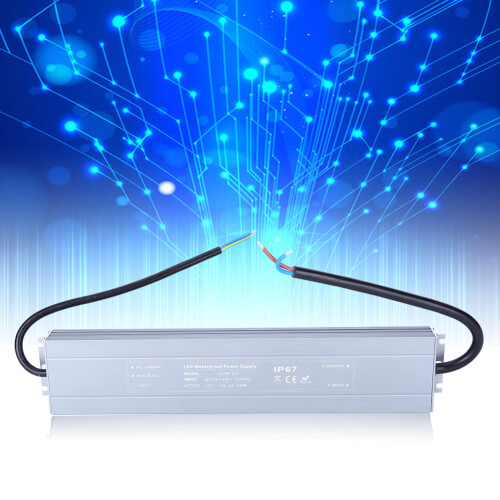 Ultra dünnes wasserdichtes AC/DC-Netzteil HRUW-200W-12V 2