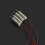 4x DC 4,5V 31440U/min Kernloser Motor 4x12mm 5