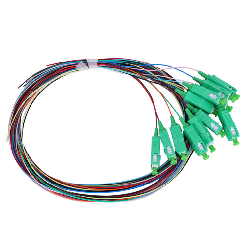 12-Kern Singlemode Faserpigtail SC 0,9mm für Netzwerke 2