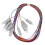 Multimode-Faserpigtail 12-polig SC/UPC 62.5/125 PVC 3