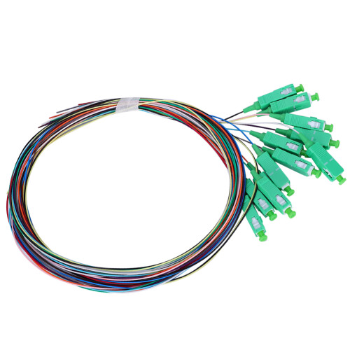 12-Kern Singlemode Faserpigtail SC 0,9mm für Netzwerke 1