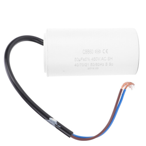 CBB60-Motorkondensator 450V 50µF mit Drahtanschluss 1