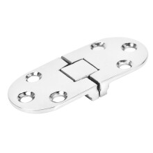 Edelstahl-Scharnier Poliert 80x30mm