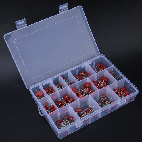 180 Stk CBB-Kondensator-Set 10nF-68nF 400V-630V 2