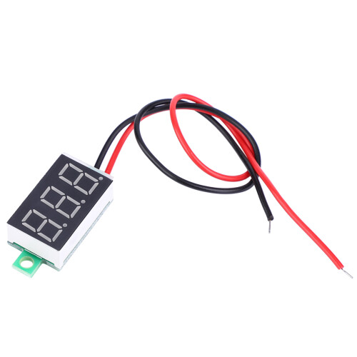 5x 0,36'' LED-Spannungsmesser 3,0-30,0V blau 1