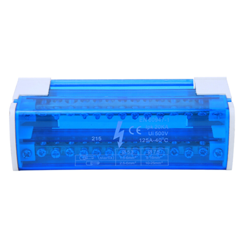 215 Din Rail 2-Level Single Phase Terminal Distribution Box 323163182292