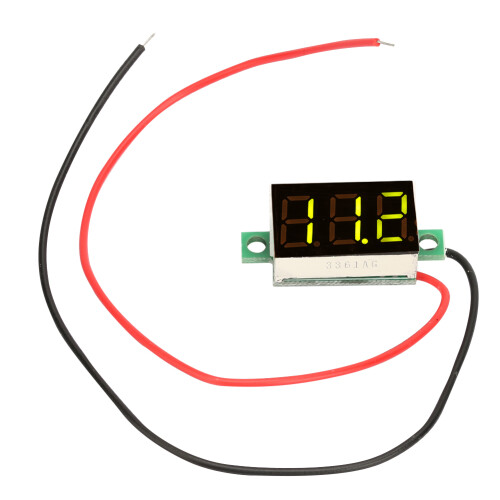 5Pcs 0.36'' LED Digital Voltage Gauge DC2.7-32V 1