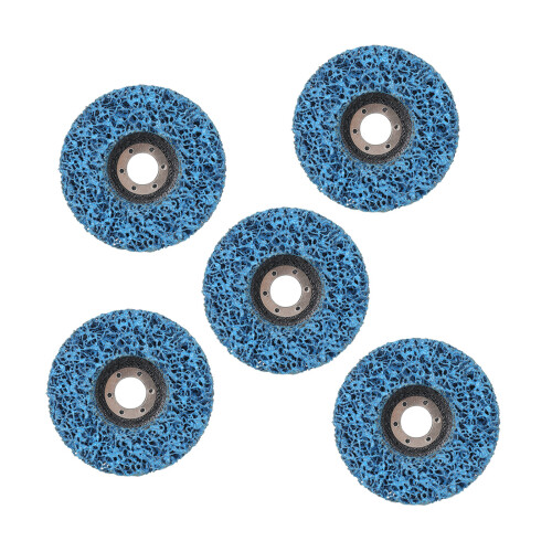 5x-100mm-Poly-Strip-Schleifscheibe-Rostentferner-Winkelschleifer