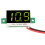 5x grüne LED-Digitalvoltmeter DC 2,4-30V 0,36 Zoll 2-Leiter 2