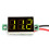 5Pcs 0.36'' LED Digital Voltage Gauge DC2.7-32V 3