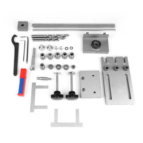 3-in-1-Dübelbohrlehre mit 600mm-Stange