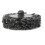 5pcs 2inch 50mm Poly Strip Disc Roll Lock Grinding Wheel Black 4