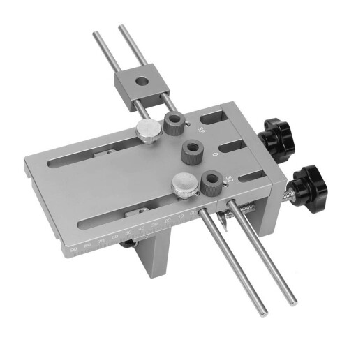 3-in-1-Dübelbohrlehre mit 600mm-Stange 2