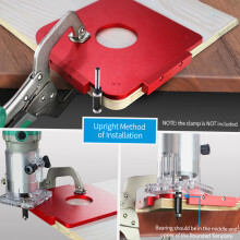Holzbearbeitungs-Radius-Schablone Fräser Alu R5-R30