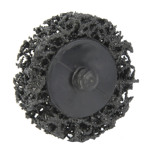 5pcs 2inch 50mm Poly Strip Disc Roll Lock Grinding Wheel Black 1