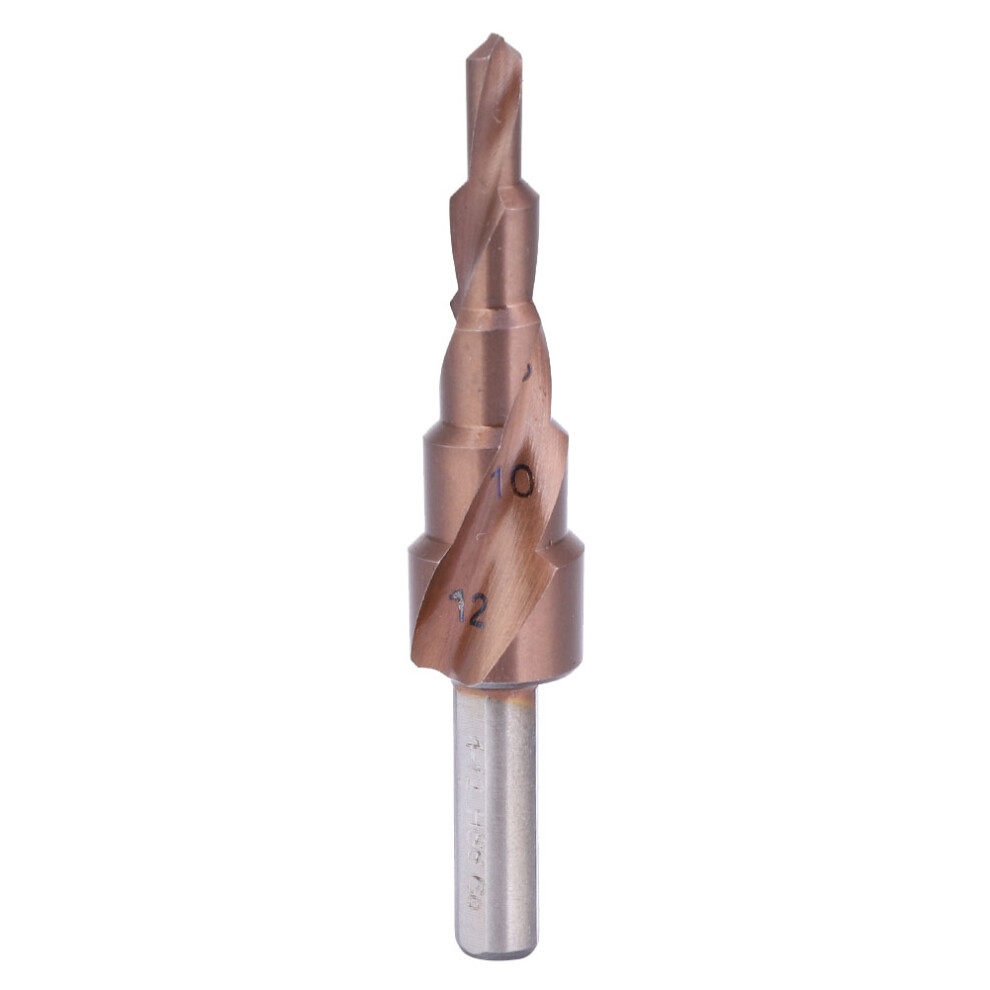 (4-12(5 Steps )) Step Drill Bit Cobalt Coated M35 High Speed Steel 4-12Mm 5 Steps 323163184821