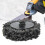 5pcs 2inch 50mm Poly Strip Disc Roll Lock Grinding Wheel Black 5