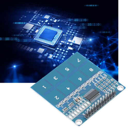 8-Kanal Touch-Sensor Modul TTP226 Kapazitiv 2
