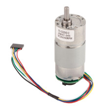 Großes Torsionsgetriebemotor 12/24V mit Encoder (24V 350U/min)