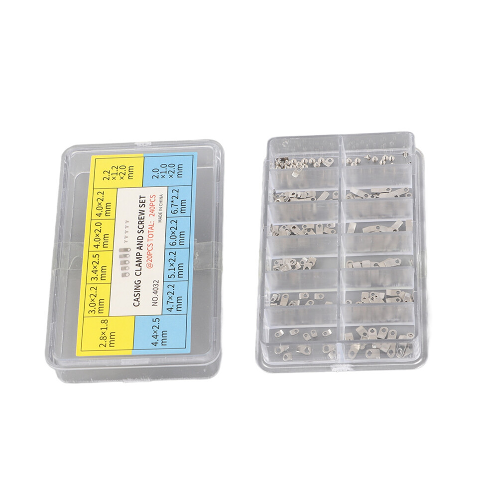 240 Pcs Watch Casing Clamp Adapter For Eta 2824 2836 2846 323163197159