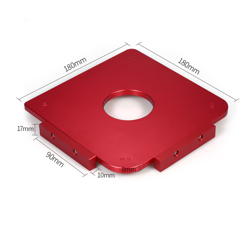 Holzbearbeitungs-Radius-Schablone Fräser Alu R5-R30 1