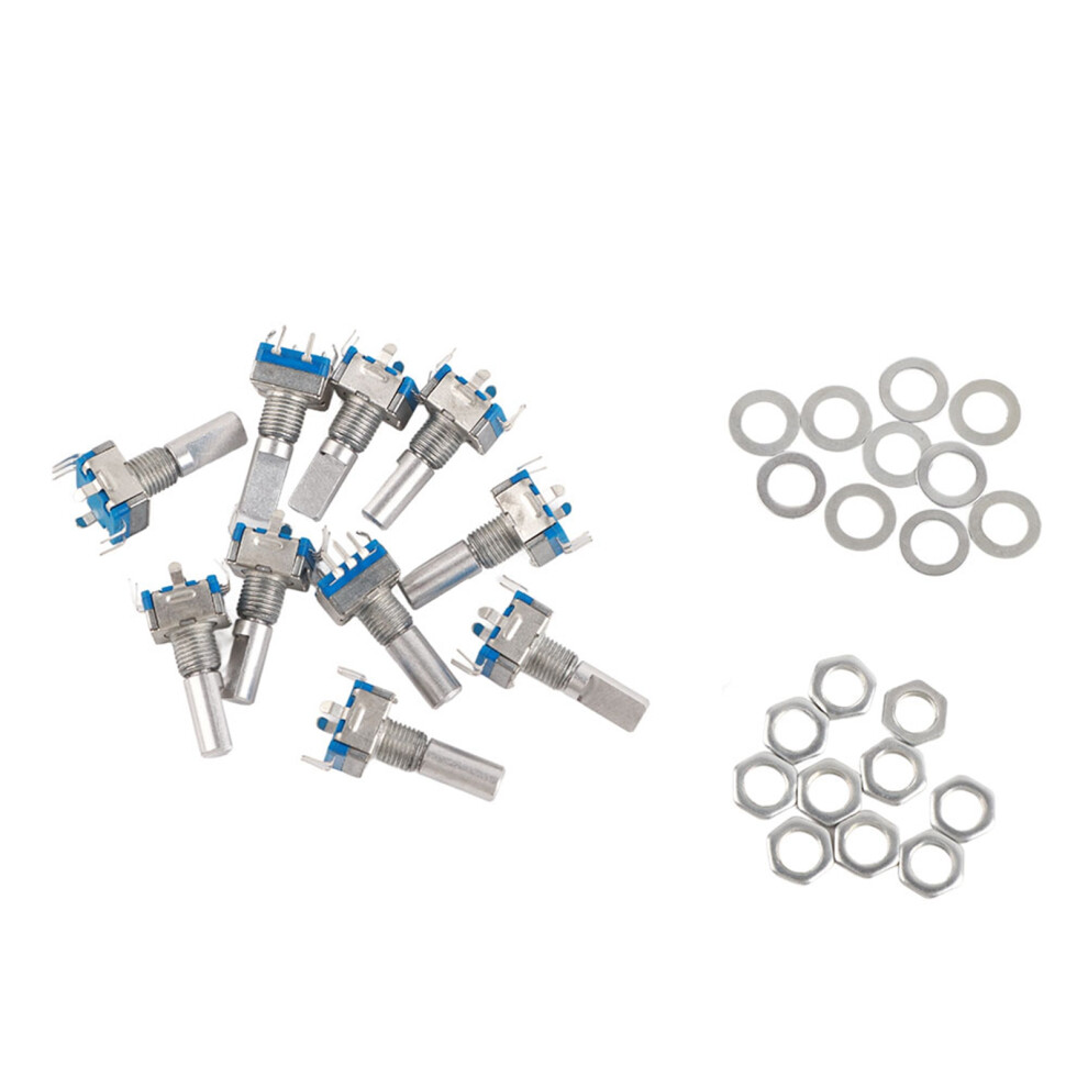 10Pcs Ec11 Rotary Encoder 5Pin 323163191294