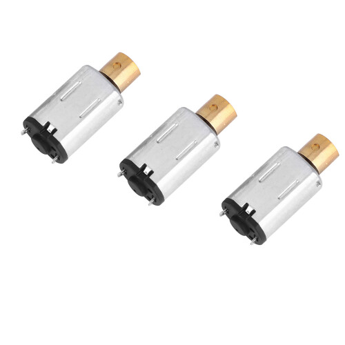 3Pcs Brass Eccentric Wheel Vibration Motor 1000rpm 1