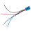 3x 5-Pin Buchsenstecker für 16mm Metall-Taster 5