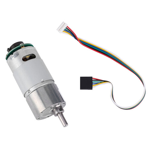 Large Torsion Gear Motor with Encoder 12/24V 12V 300RPM 2