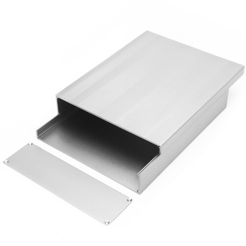 Sandblasting Aluminium PCB Box Electronic Project Case 1