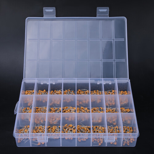 840Stk Keramik-Kondensator-Kit 24 Werte 0,1µF/47nF 1