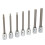 7tlg. 3/8"-Bit-Satz 1/8-3/8 Hex Verlängerung lang 4