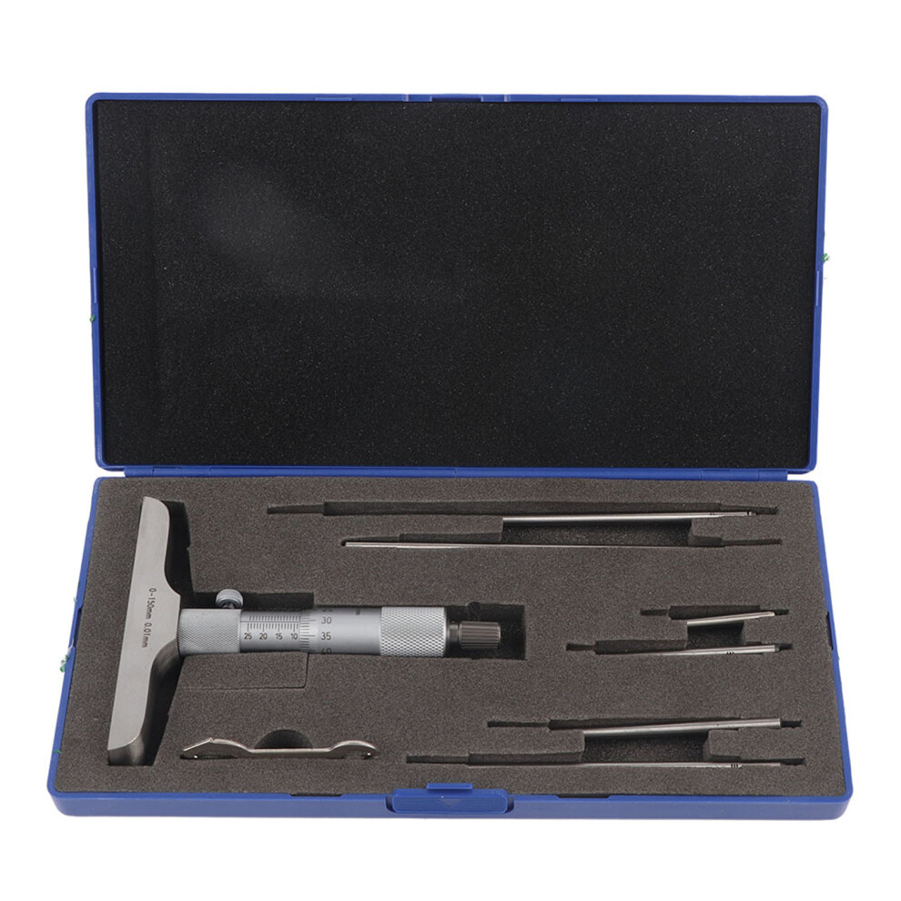 High Accuracy Round Head Depth Micrometer 0-150Mm (6In) 323163199757