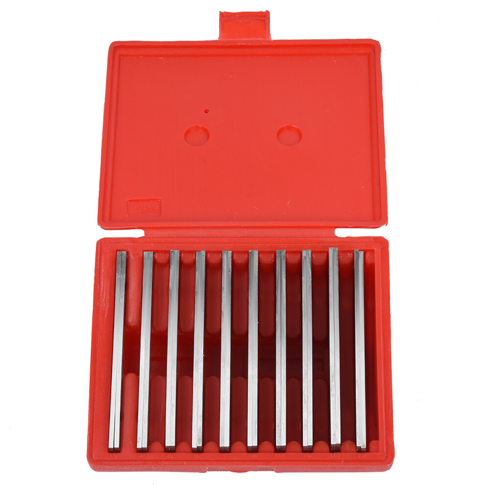 10 Pairs Adjustable Parallel Blocks 0.0005 Accuracy 1/8In Steel Set 323163191836