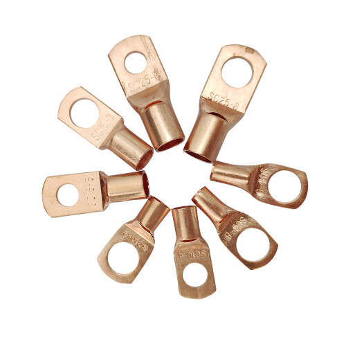 130-teiliges Kupferkabel-Enden-Set, Heavy Duty