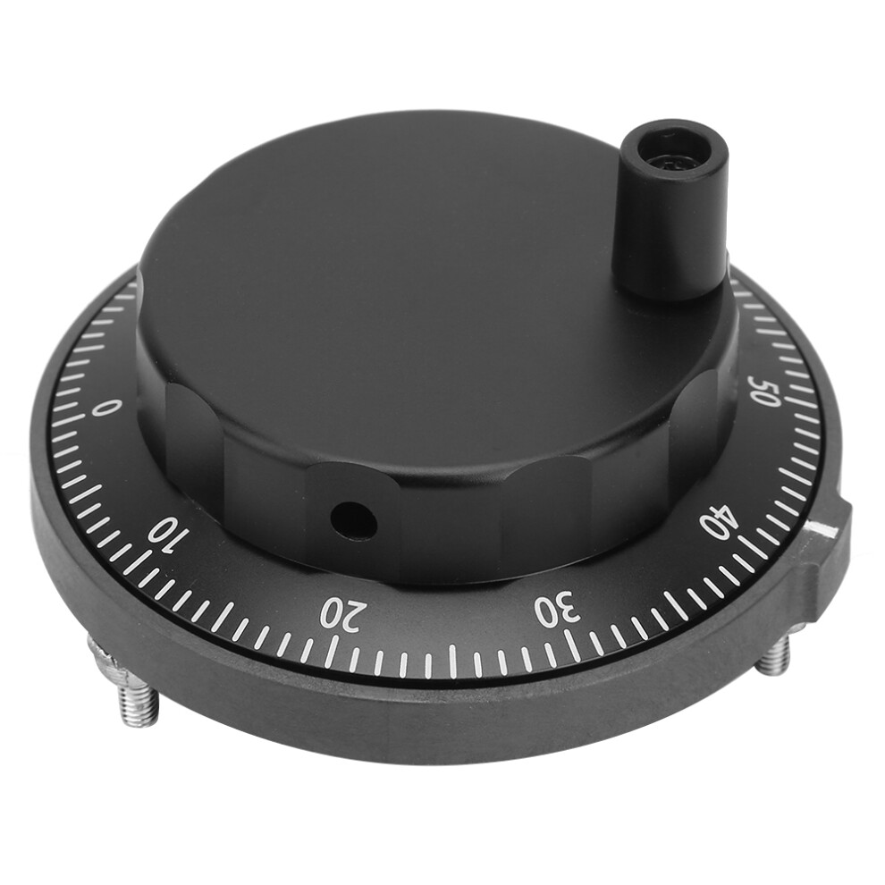 5V 80Mm 6Pin Cnc Pulser Black Handwheel 100Ppr Encoder 323163191942