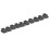10x M12 T-Nut Schwarzoxid 8.8 2