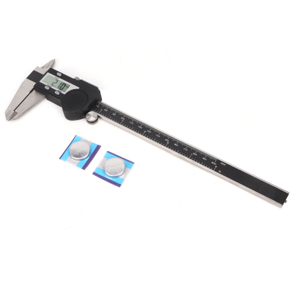 Digital Vernier Caliper Stainless Steel Ruler 0-200Mm 323163200958