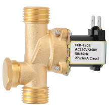 G1/2" NC Brass Solenoid Valve Water Inlet Switch DC220V