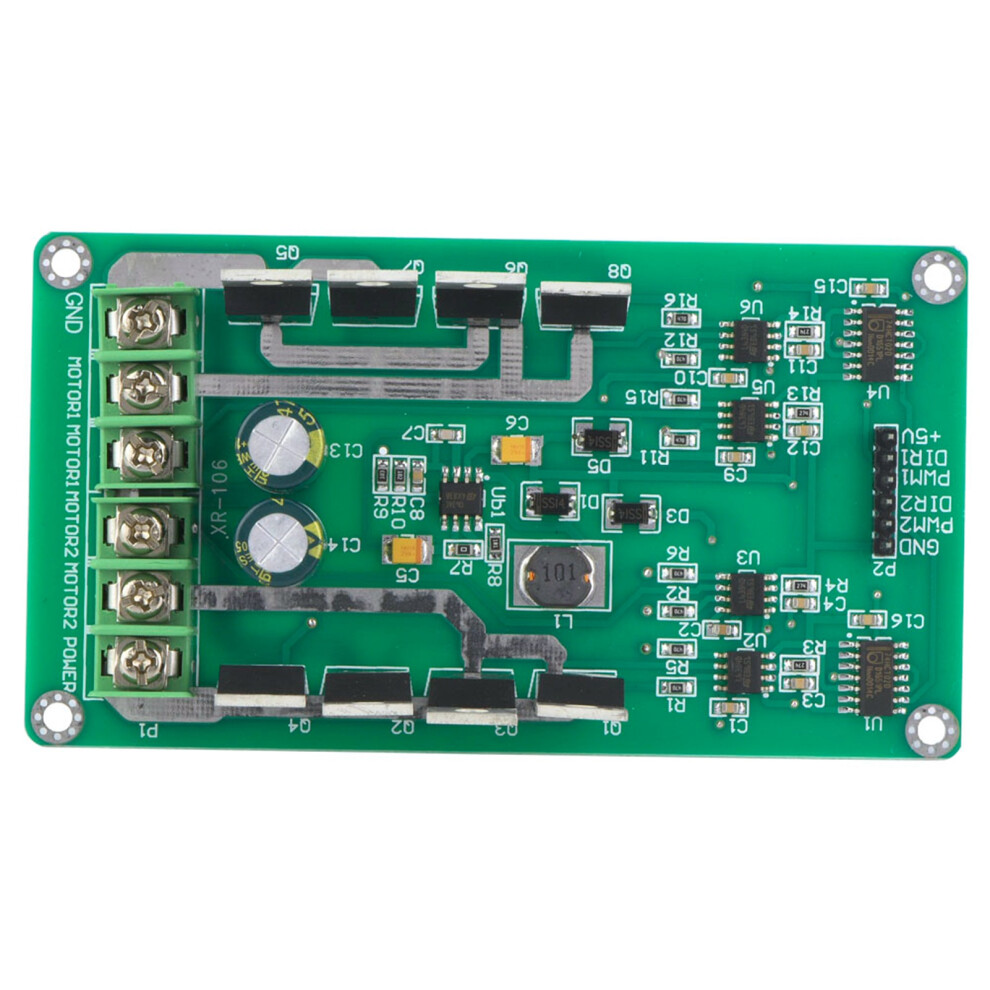Dual Motor Driver Board H Bridge Dc Irf3205 Mosfet 3-36V 10A Peak 323163200668